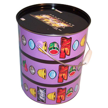 Tin Buckets > Candy Bucket